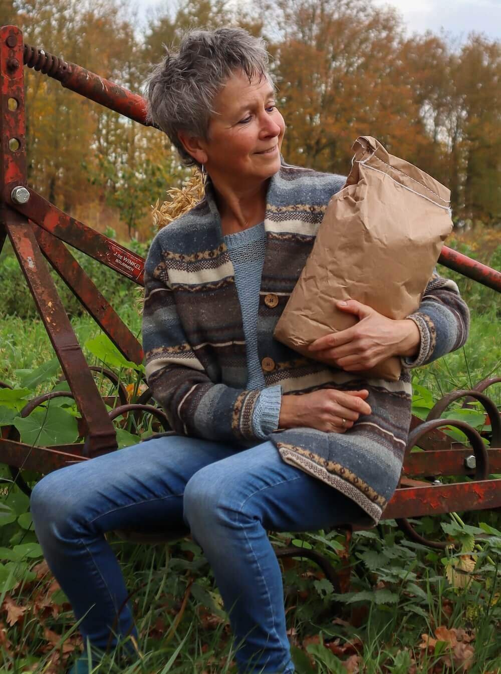 5 kilo naakte haver met Rineke Dijkinga