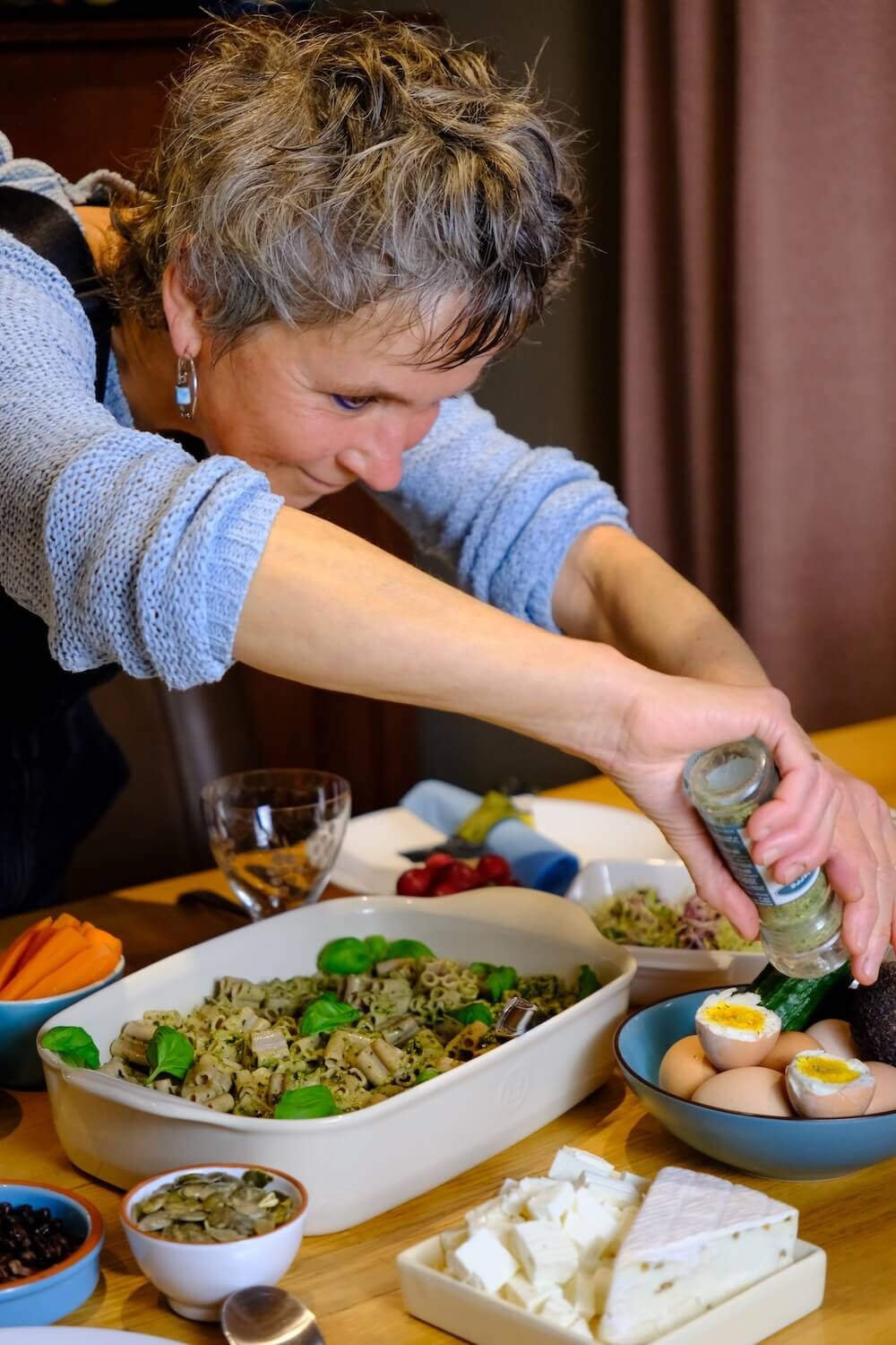 Rineke Dijkinga kookt met zeewier en zeezout