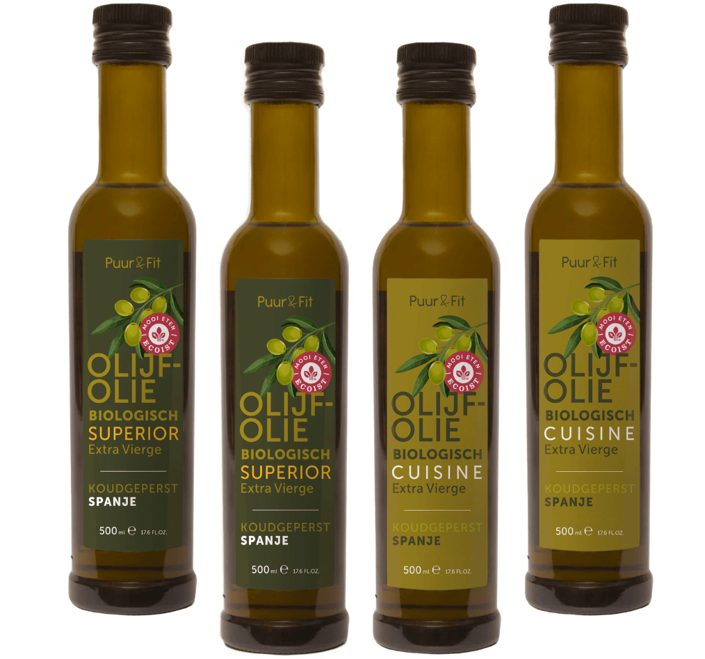 Proefpakket olijfolie Puur & Fit