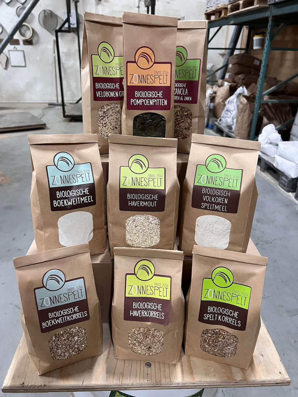 Oogstpakket van Zonnespelt