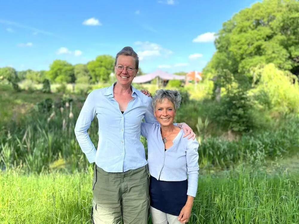 Rosa Kleve en Rineke Dijkinga
