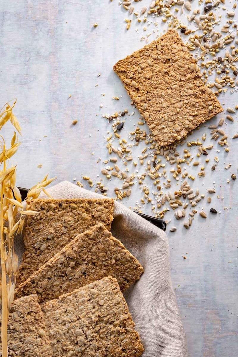 Zonnebloempit crackers