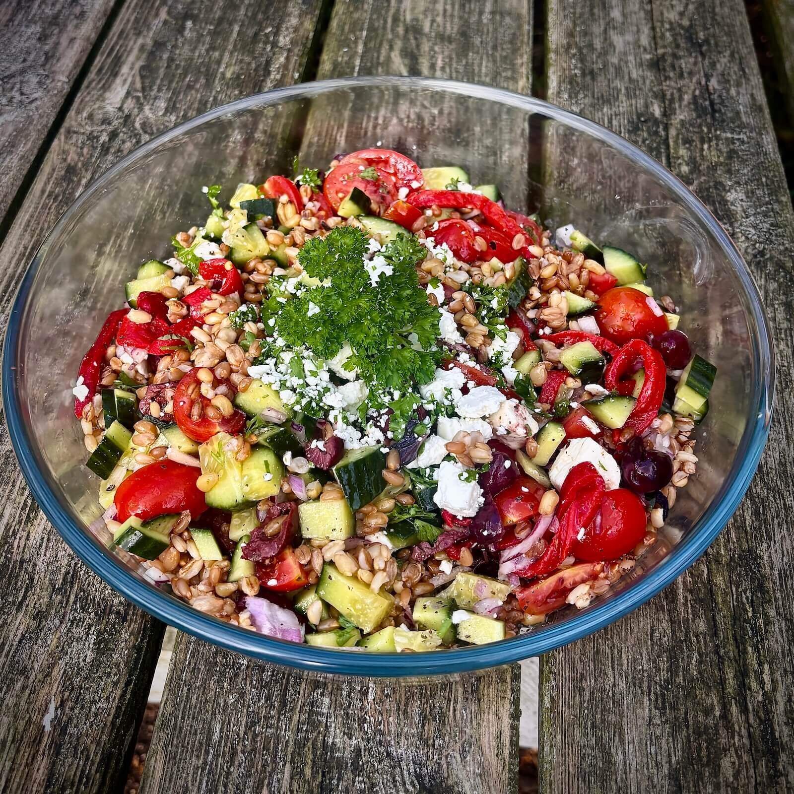 Recept Granen salade