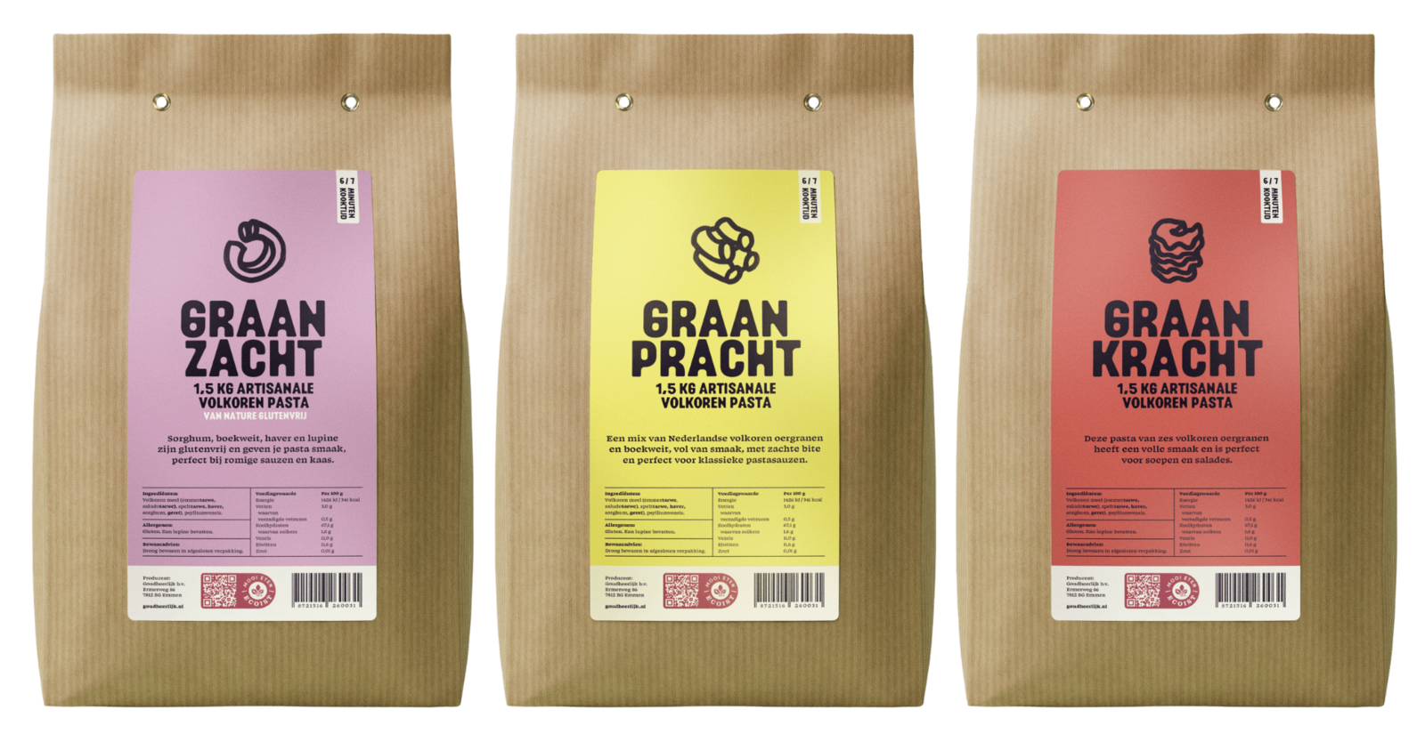 Graanpasta Proefpakket