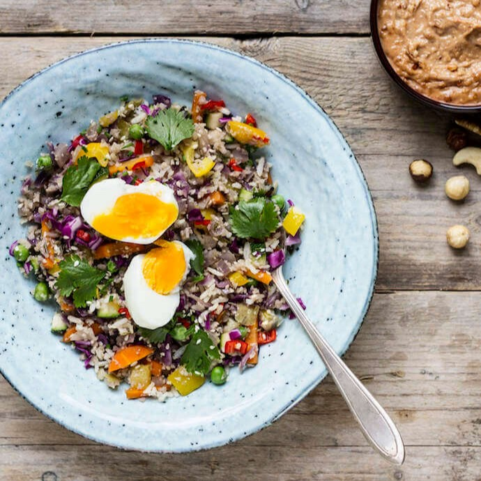 Regenboog nasi recept