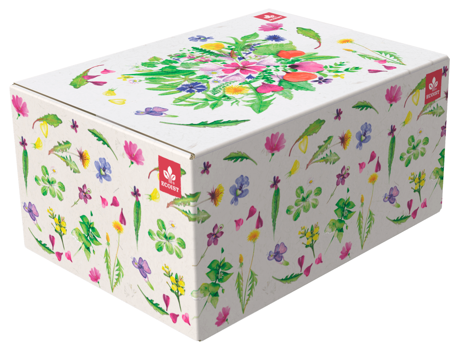 Luxe wilde salade geschenkdoos