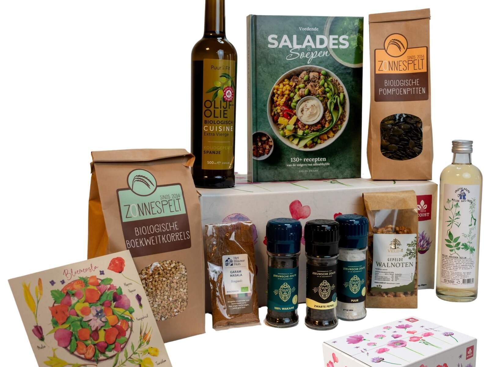 Voedende salades & soepen geschenkpakket